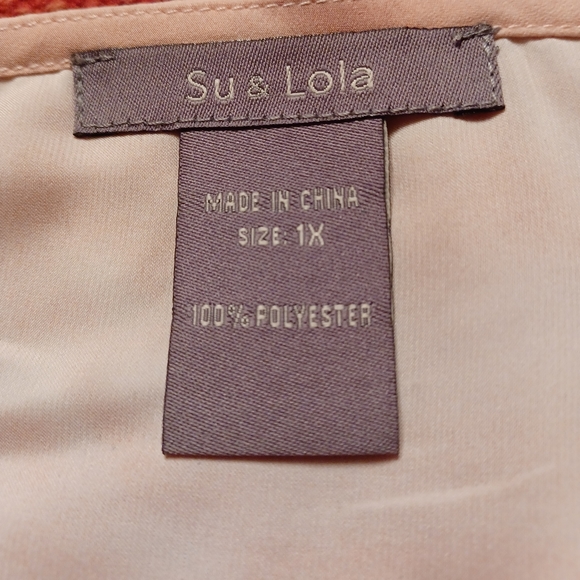 Monroe and Main - Su & Lola Tank Top -- Size 1X - Picture 4 of 4